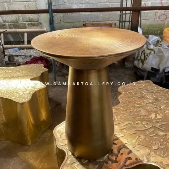 Jual Meja Tembaga Kuningan Bisa Custom